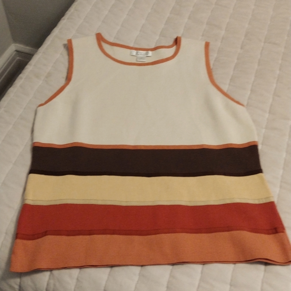 Sweater tank top